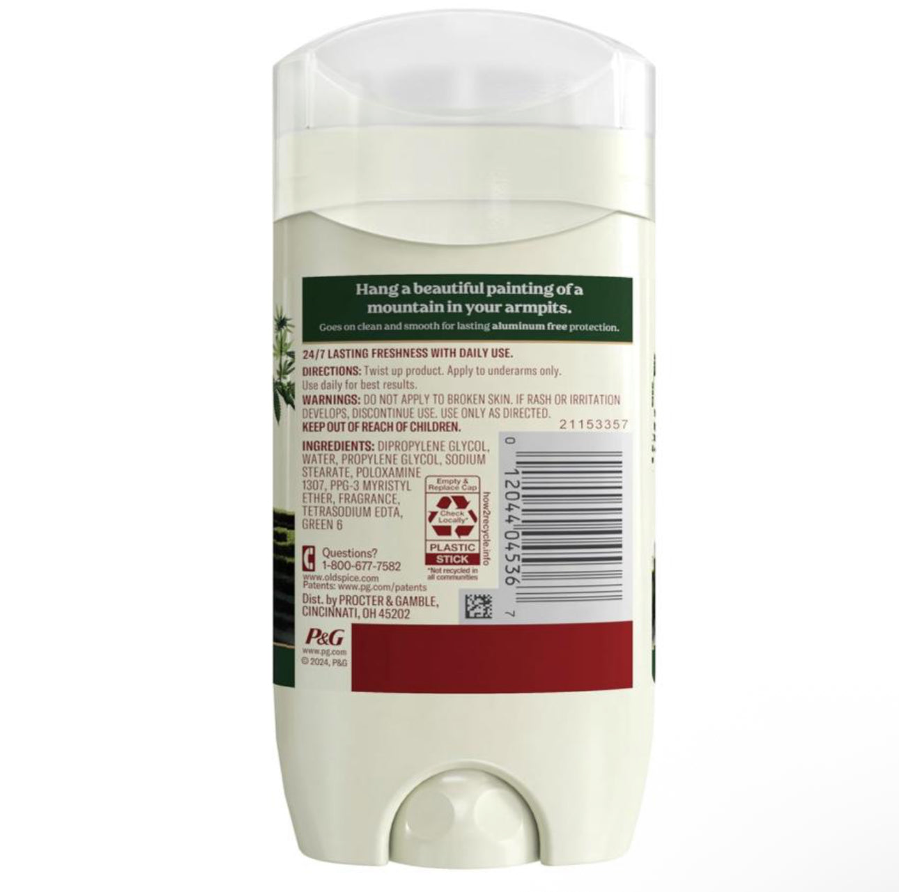 OldSpice ALPINE Aluminum Free