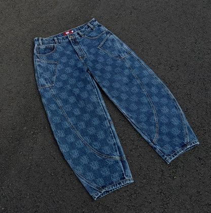 【Tier 4】Monogram Denim Pants