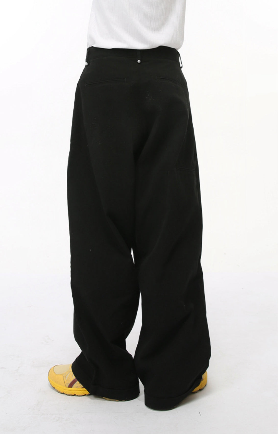 Wide straight pants #5235