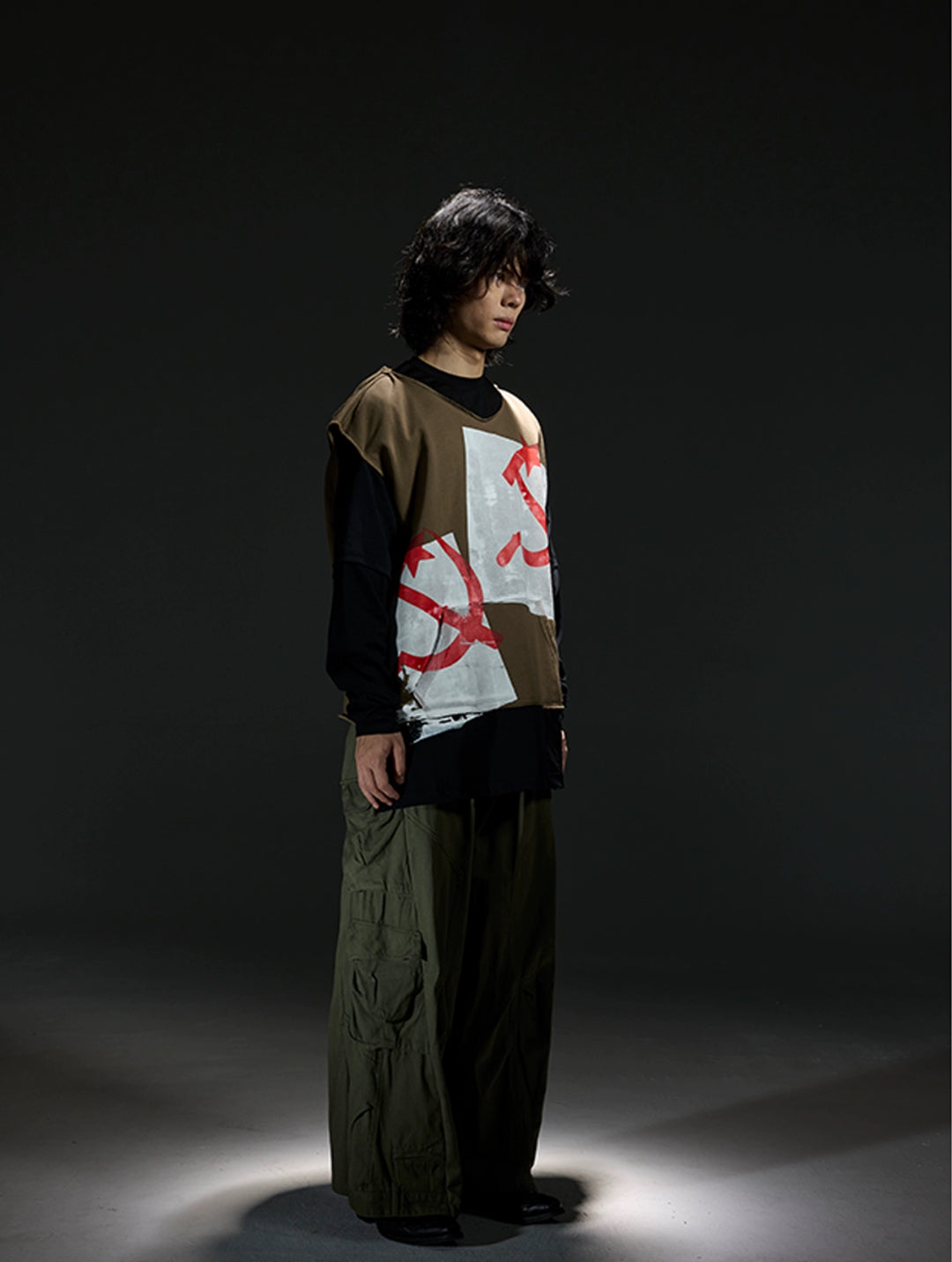 NOTHINGNESSWORLD 24FW OS design sweat-shirt