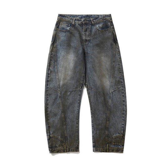 WM Dirty denim pants #022