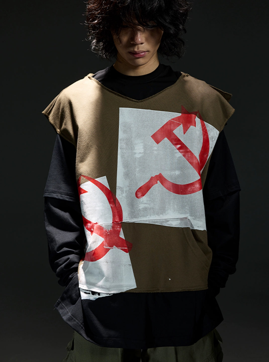 NOTHINGNESSWORLD 24FW OS design sweat-shirt