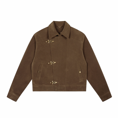 Suede Buckle Jacket
