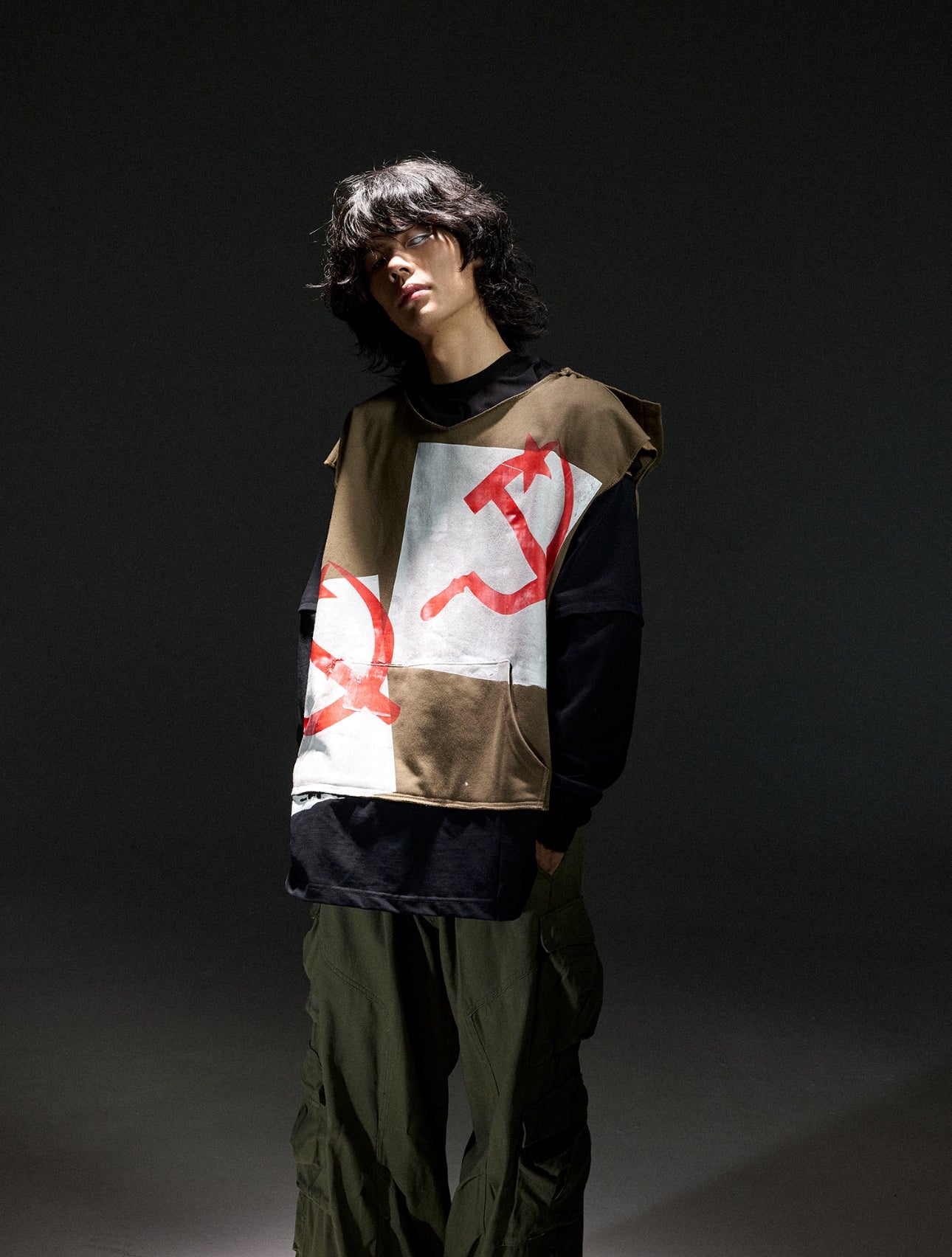 NOTHINGNESSWORLD 24FW OS design sweat-shirt