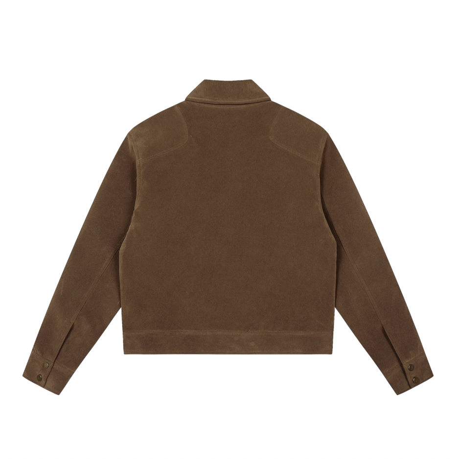 Suede Buckle Jacket