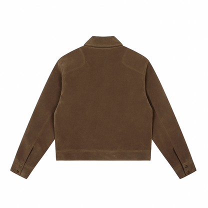 Suede Buckle Jacket