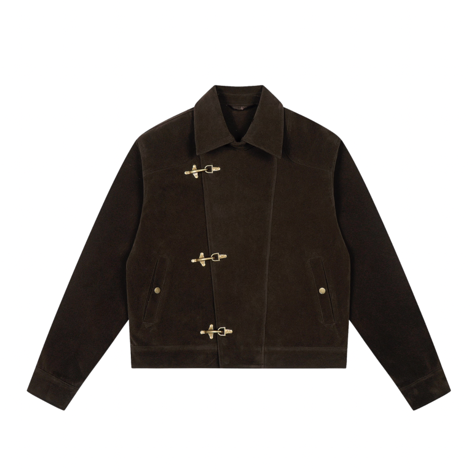 Suede Buckle Jacket