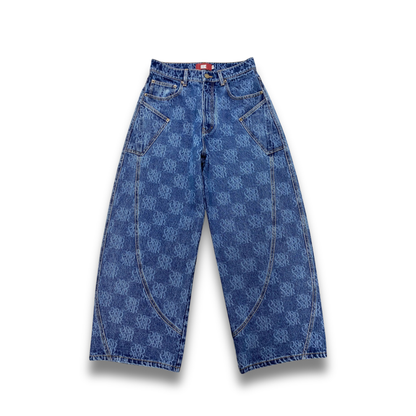 Monogram Denim Pants