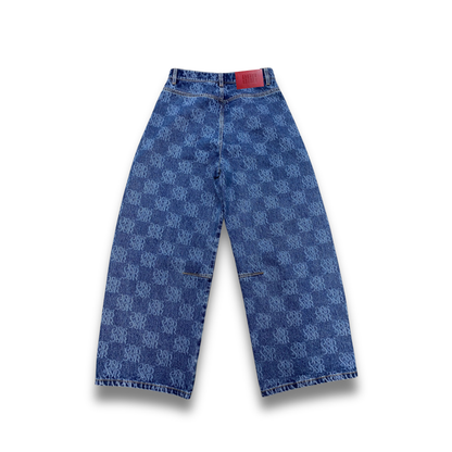Monogram Denim Pants